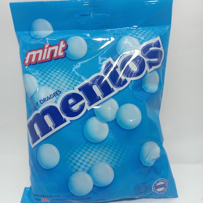 

Permen Mentos mint berat 135 gr isi 50 pcs