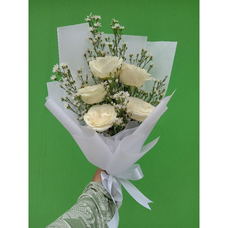 buket / bucket / bouquet / baket bunga segar / asli