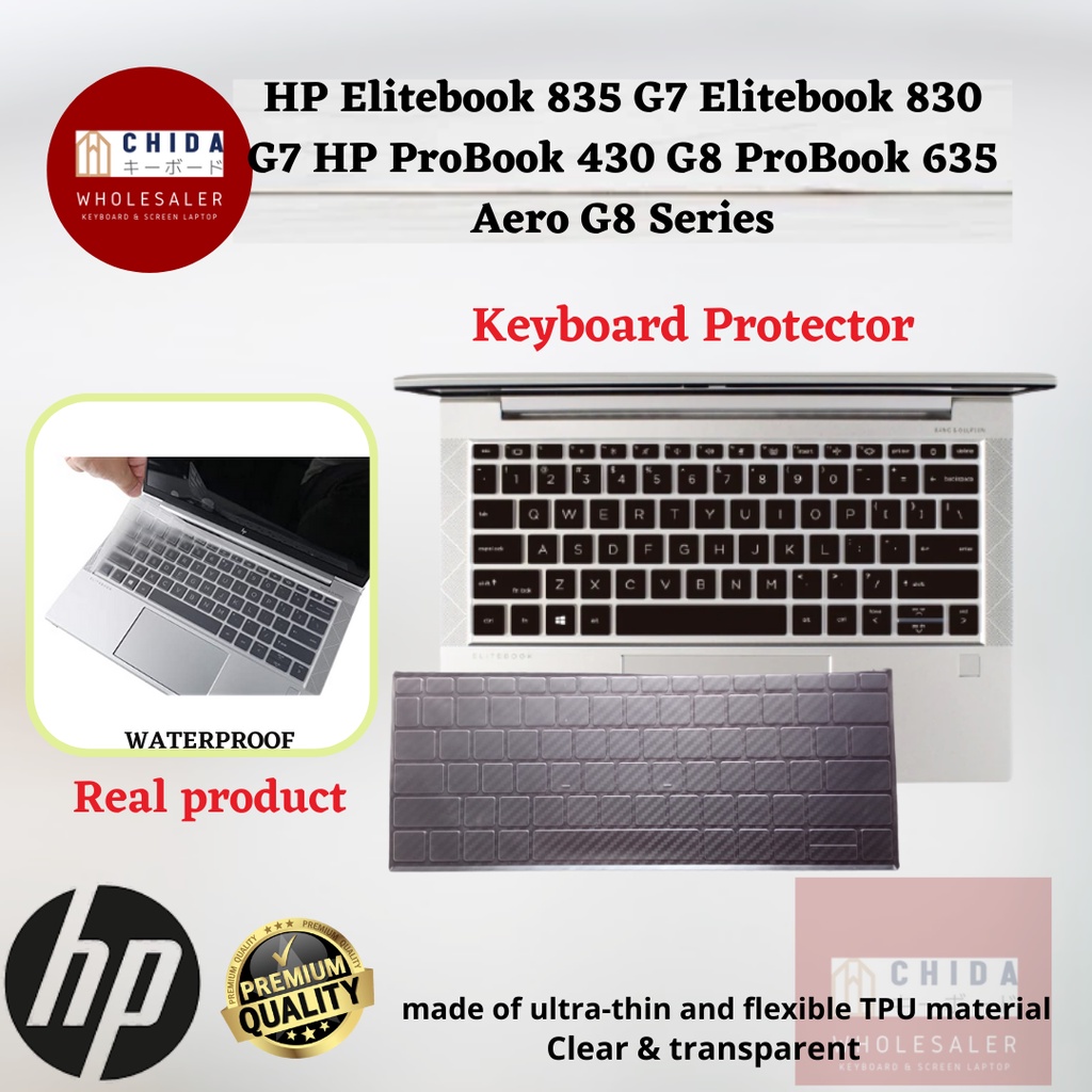 Keyboard Protector Cover Laptop HP Elitebook 835 G7 Elitebook 830 G7 Probook 437 G8 Probook 635 Aero