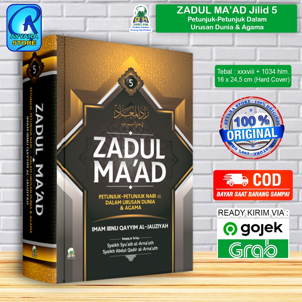 Zadul Maad Jilid 5 - Zadul Ma’ad fi Hadyi Khair al-Ibad - Imam Ibnu Qayyim Al-Jauziyah - Darul Haq