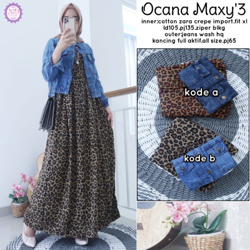 OCANA MAXY 3 GAMIS LEOPARD GAMIS JAKET MACAN