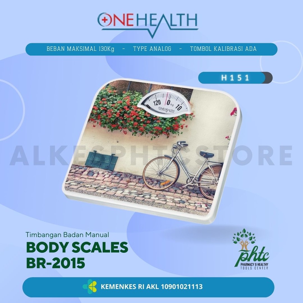 ONEHEALTH Timbangan Badan Manual BR2015