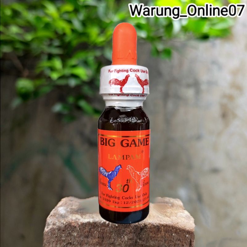 LAMPAM Big Game Doping Membuat Ayam Lincah Agresif Gairah Tarung Tinggi & Tahan Pukul