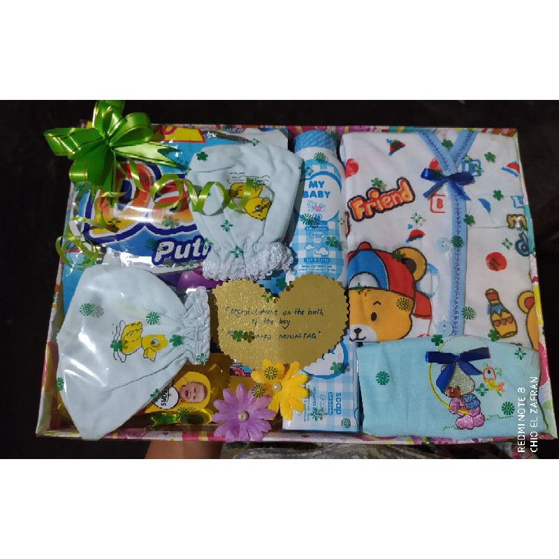 Paket 2 parcel baby / kado bayi / Parcel Bayi