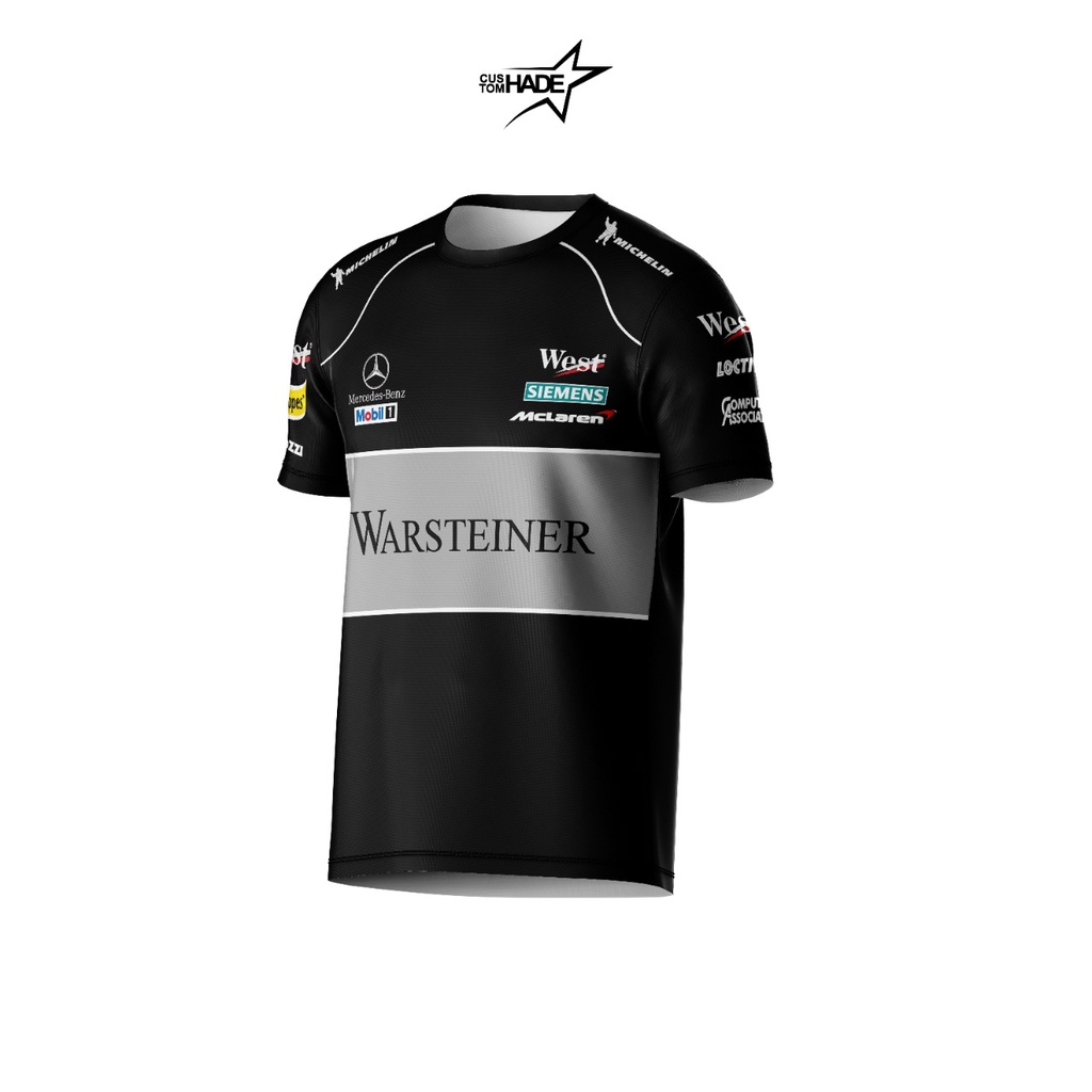 Kaos Jersey F1 Formula One Team Mercedes Customhade Fullprinting Bervariant