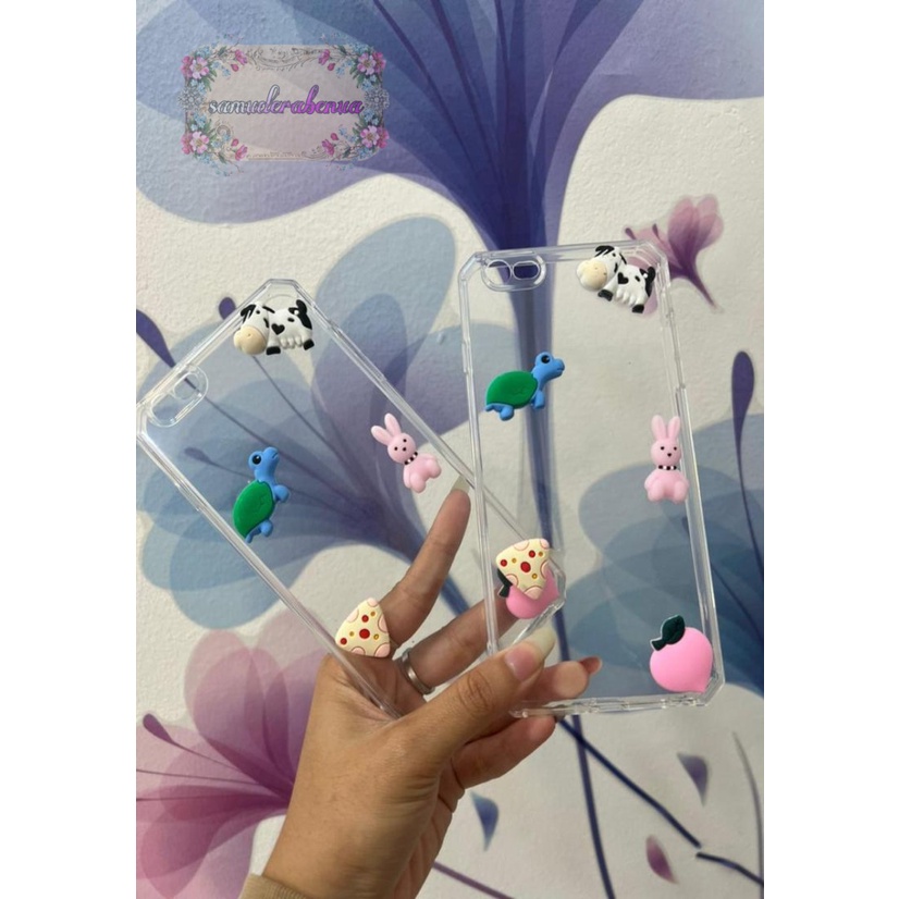 Y022 CLEAR CASE SOFTCASE CLEAR JELLY KARAKTER 3D CUTE OPPO A31 2020 A8 A3S C1 A1K C2 A5S F9 A12 A11K RENO 4 4F SB3161