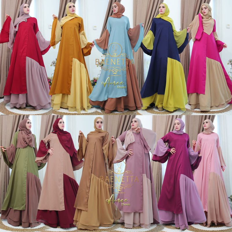 Amee dress syari by baenetta