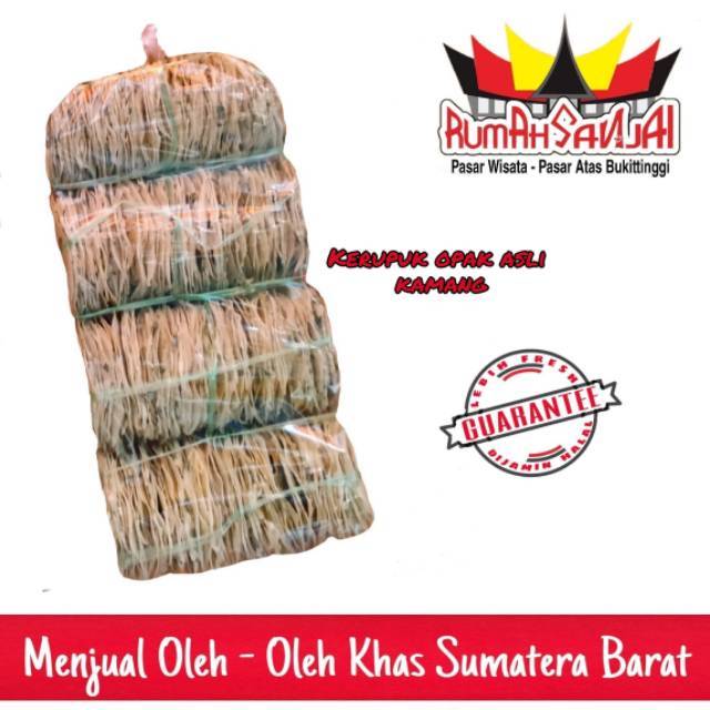 

Kerupuk Opak Mentah 650 gr Asli Kerupuk Kamang