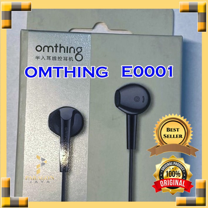 Xiaomi 1More Omthing Earbuds EO001 Black Earphones