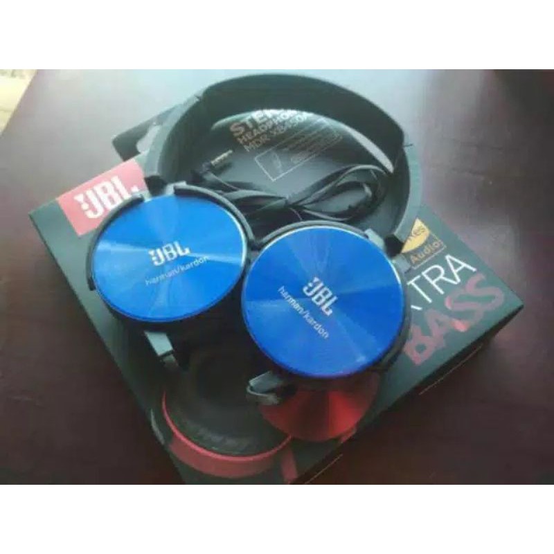 Medan Termurah Best seller Headphone Headset bando stereo extra bass handsfree xb.450