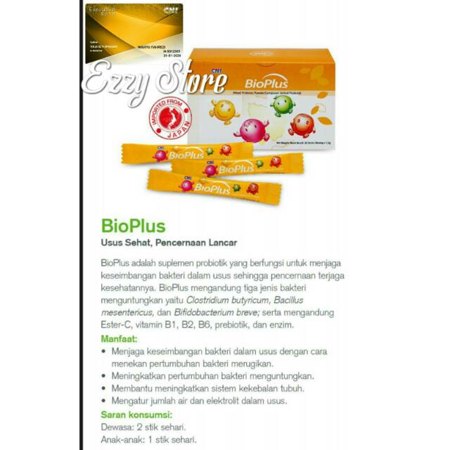 CNI Bioplus 10 Sticks (Import Jepang)