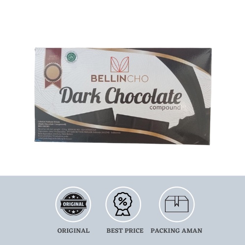 Jual Bellincho Dark Chocolate Compound Coklat Batang Hitam 250 Gr Indonesiashopee Indonesia 5987