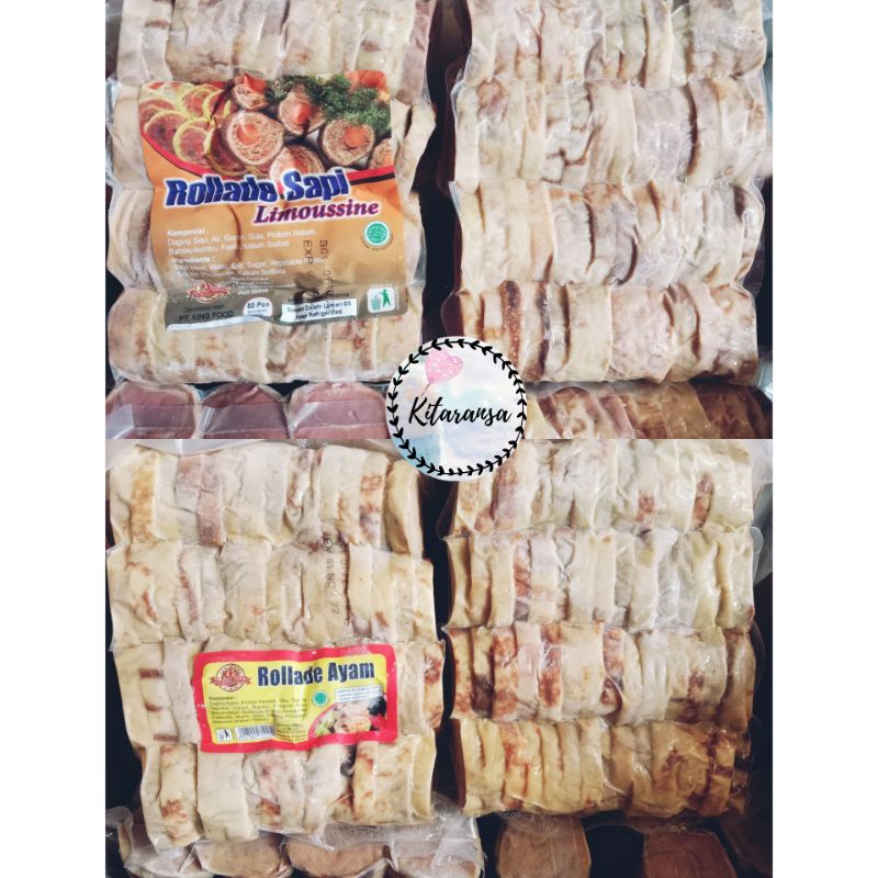 Rollade Sapi 1kg/Rollade Sapi Catring Limoussine 1kg/Rolade Ayam Catring/Rolade/Rollade Kingfood