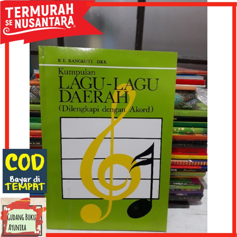 kumpulan lagu-lagu daerah dilengkapi dengan akord