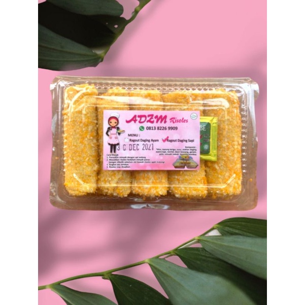 

RISOLES RAGOUT AYAM ISI 5 PIECES