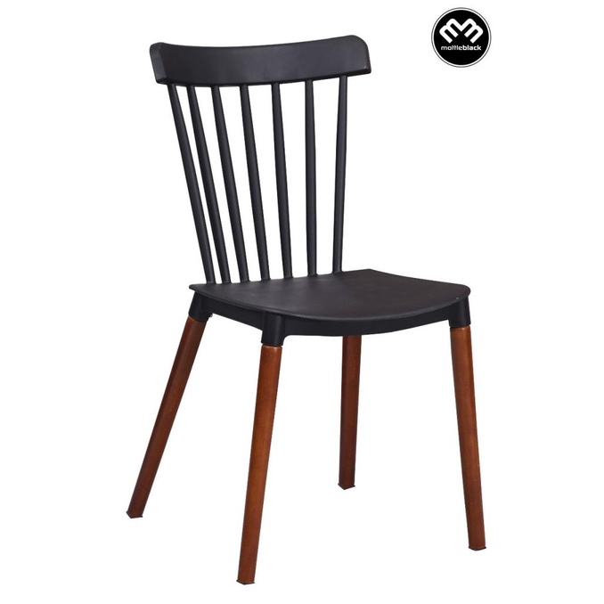 Blackmabel - Kursi Makan Minimalis Teras Rumah dan Ruang Tamu Putih