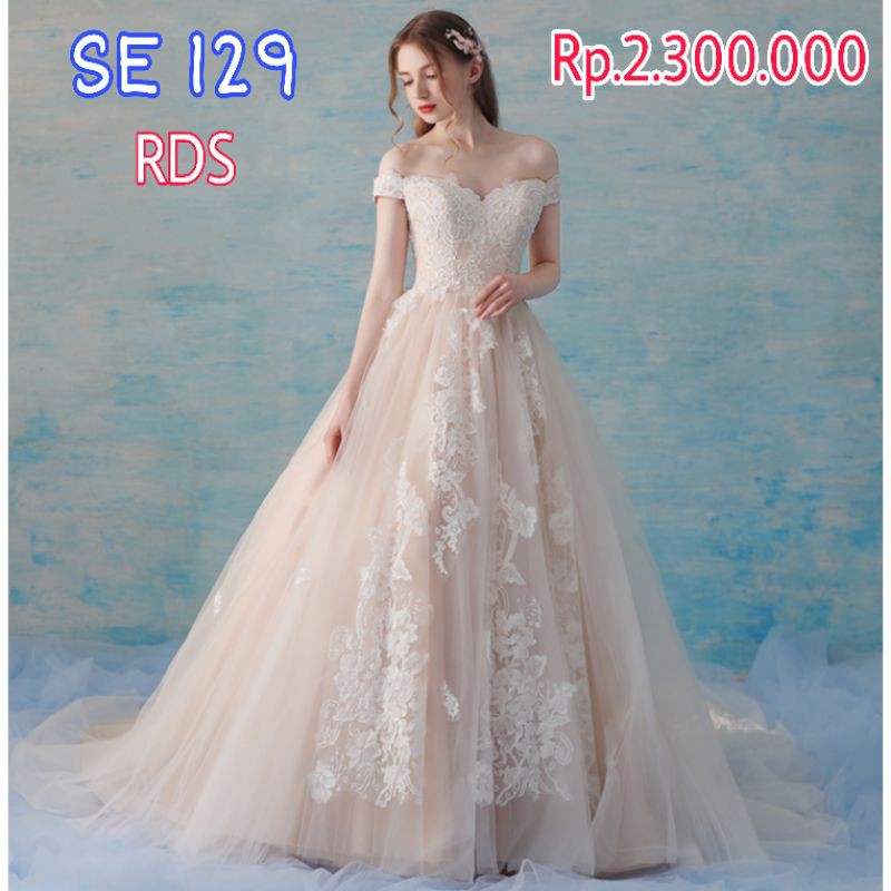 Gaun designer international IMPORT SE 129