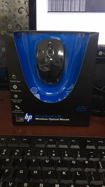 Mouse wireless hp laverock 2.4G