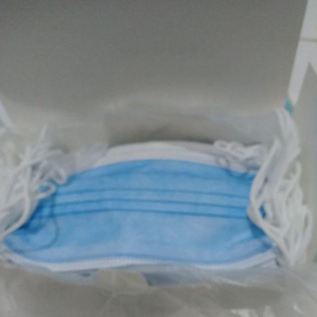 Masker 3 Ply 50 Pcs