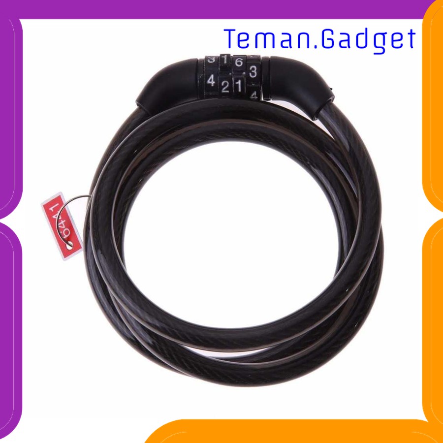 TG-IB224 TAFFGUARD GEMBOK SEPEDA KOMBINASI ANGKA 4 DIGIT - TY532