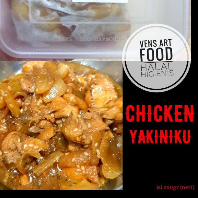 

Home made by chef Hotel Chicken Yakiniku VENS ART FOOD 250 gr fresh tanpa pengawet & pewarna buatan