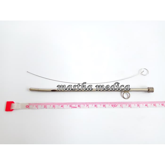 Metal Kateter Urine Cateter stainless steel Catheter 12FR Arugamed