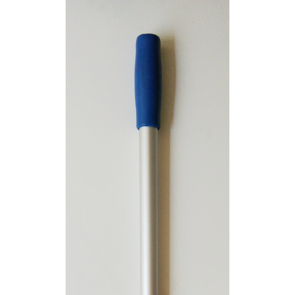 Tangkai alumunium plus handgrip stick pegangan lap pel lobby BIRU