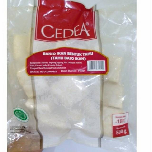 

Cedea Tabaso Ikan Fish Dumpling 500 gr