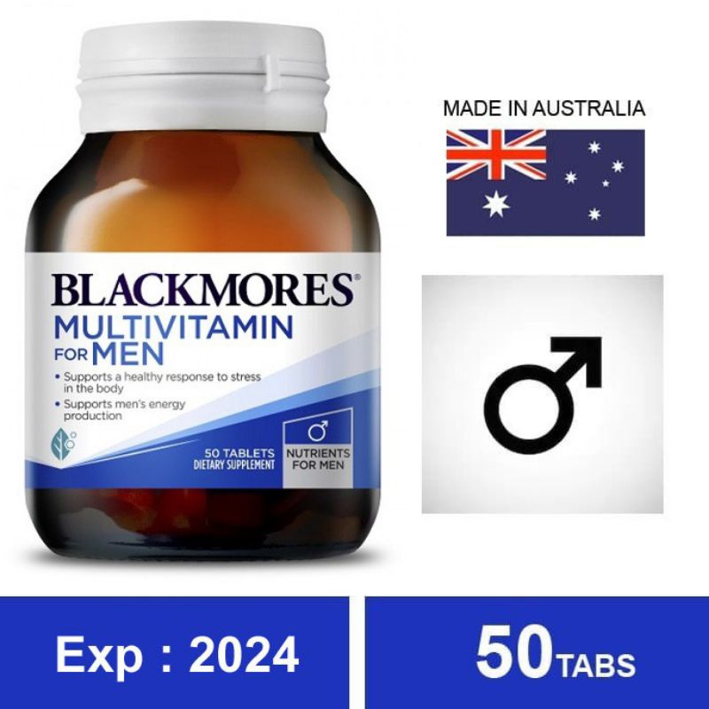 Blackmores multivitamin for men/ multivitamin/blackmores/health supplemen/vitamin kesehatan/