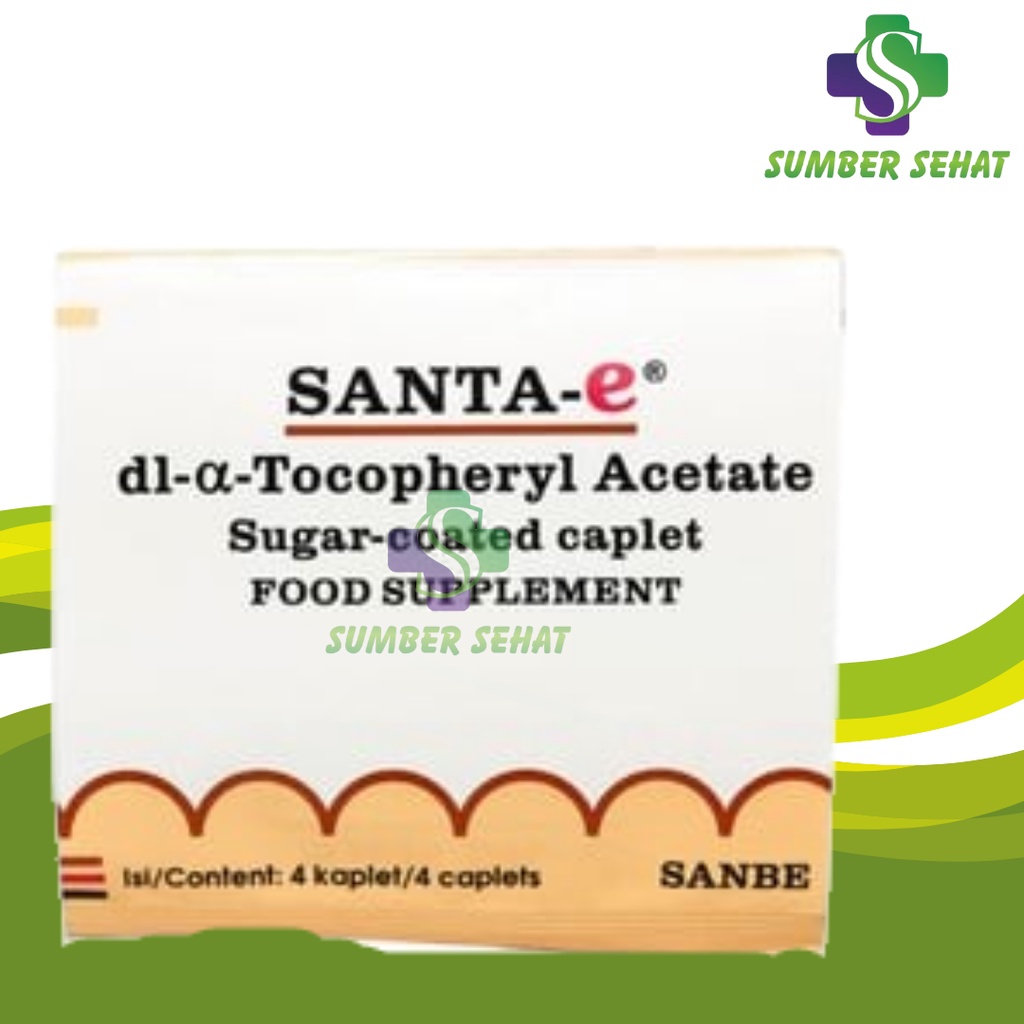 SANTA E 100 MG STRIP 4 TABLET