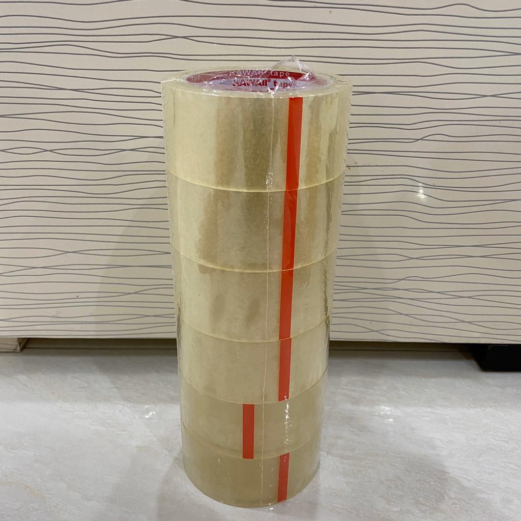 

Lakban / Isolasi / Selotip plakban Takumi tape Bening 48mm / 2 inch x 90 yard