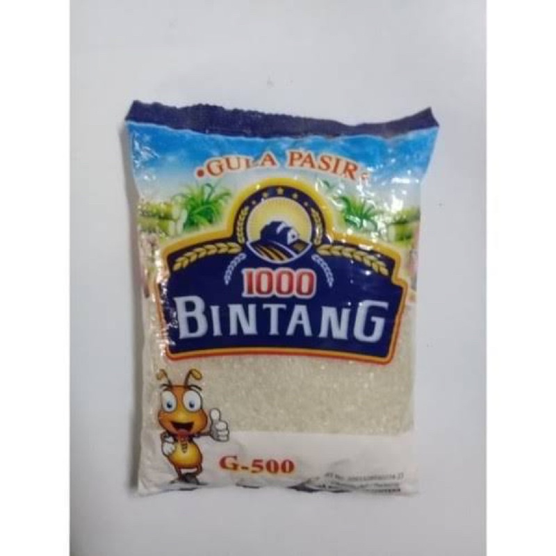 

GULA 1000 BINTANG G-500 BERAT 450gr