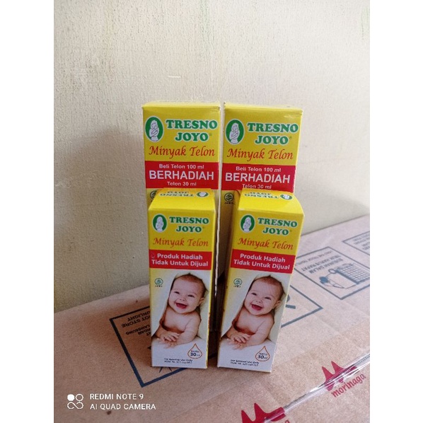 Minyak telon Tresnojoyo 100 ml + 30 ml