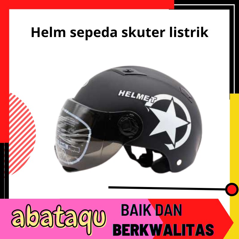 Helm olahraga sepeda lipat mtb roadbike aksesoris sekuter listrik elektrik dewasa anak