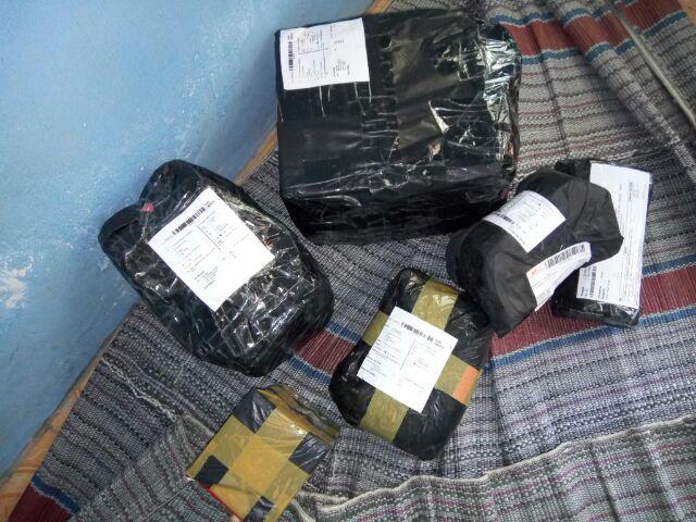 Plastik Kemasan Kresek Smile / Plastik Packing Online Shop 15x33cm