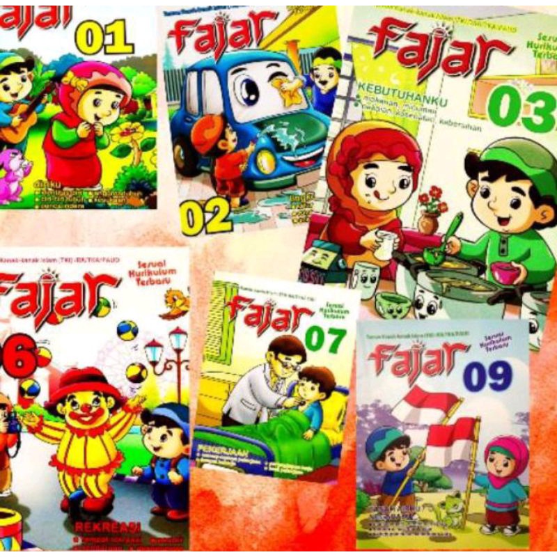 Majalah Anak Paud TK RA Fajar - Cahaya(TK B) -  Pelangi - Mentari (PG-TK A) - Ardian Jaya Mandiri-2