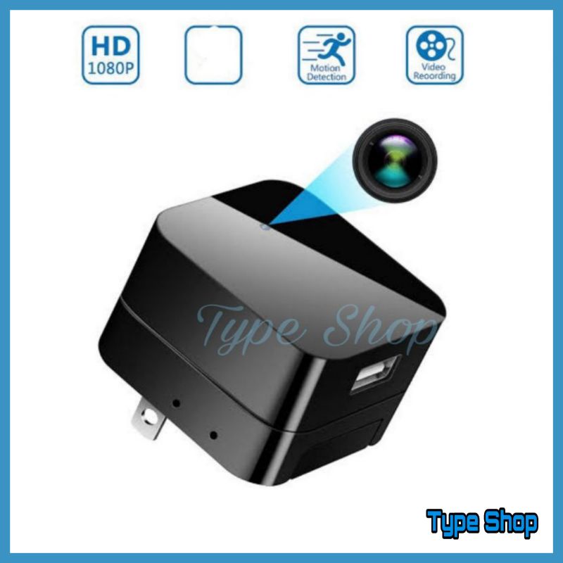 SPY CAM KAMERA PENGINTAI ADEPTOR CAMERA CHARGER SPY CAM CHARGER USB M1-2