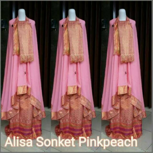 Mukena alisa songket benang emas premium