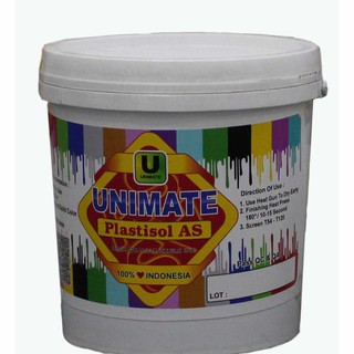 TINTA PLASTISOL UNIMATE AS R WHITE 5KG Shopee Indonesia TINTA PLASTISOL UNIMATE AS R WHITE 5KG Shopee Indonesia