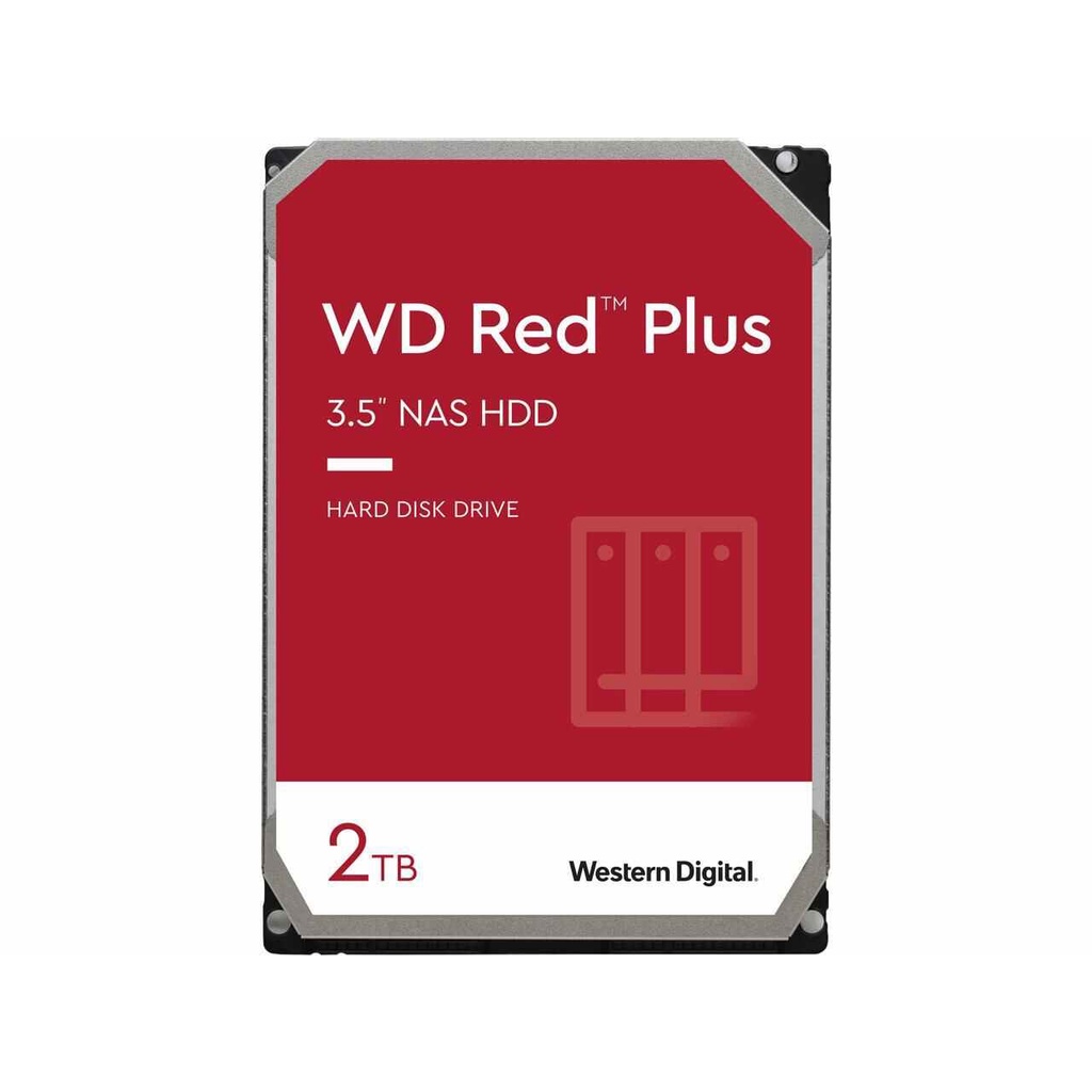 WD RED PLUS WD20EFZX 2 TB 3.5&quot; NAS HARD DRIVE