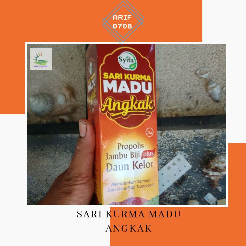 

SARI KURMA MADU ANGKAK Plus Daun Kelor
