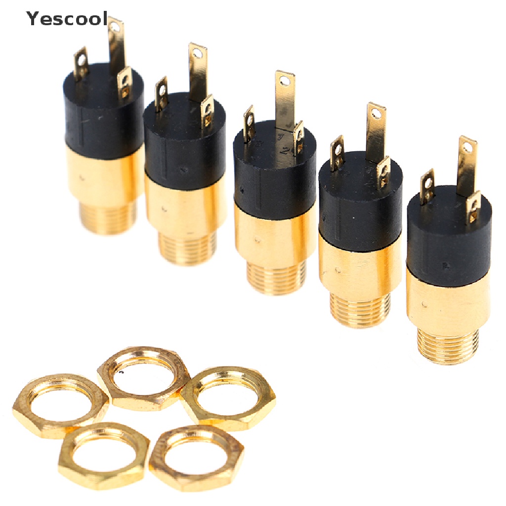 Yescool 5Pcs Gold PJ392 3.5mm Stereo Female Audio Headphone Connector Jack Socket Plug .