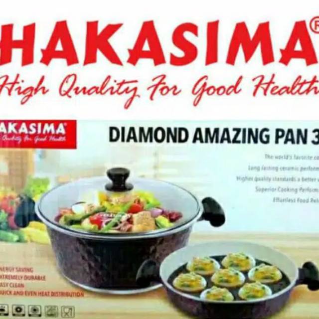 HAKASIMA DIAMOND AMAZING PAN FULL SET