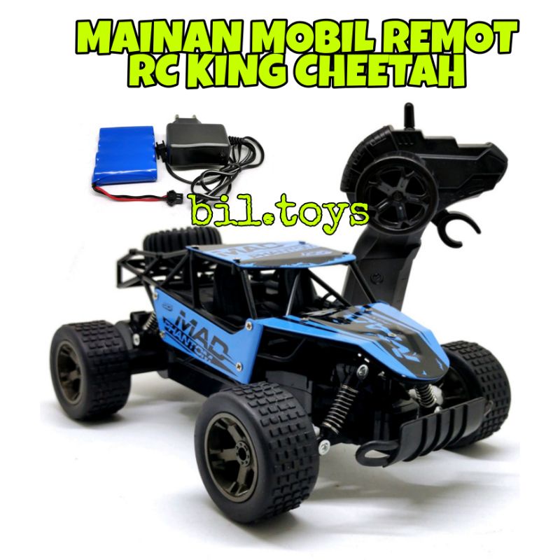 MAINAN ANAK LAKI LAKI MOBIL REMOTE CONTROL RC THE KING CHEETAH TURBO BUGGY KADO ANAK ULANG TAHUN