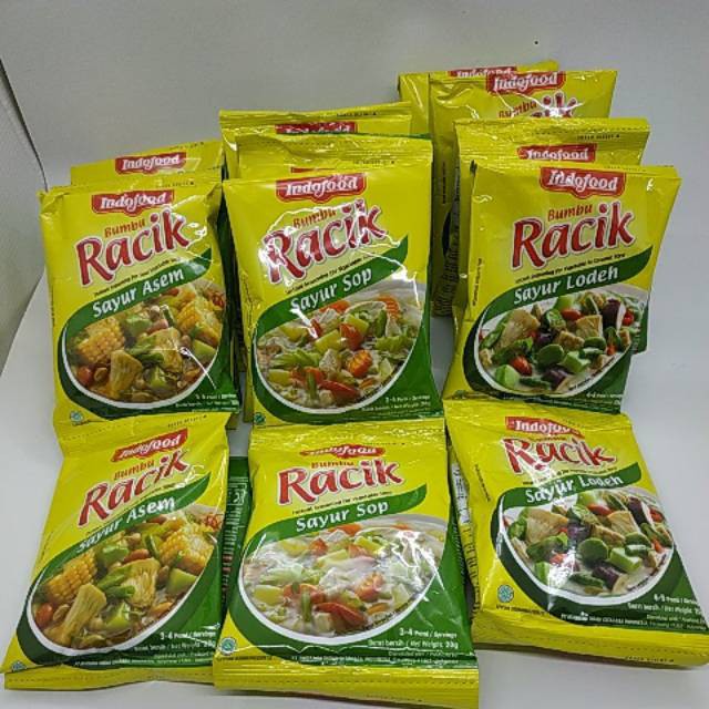 Bumbu Racik Indofood Varian Isi 10 Pcs Renceng Shopee Indonesia