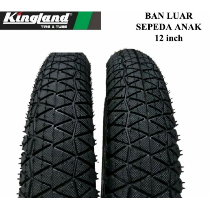 Ban LUAR Sepeda Anak 12" Ban luar Sepeda 12 inch ATLANTIS KINGLAND murah dan berkualitas