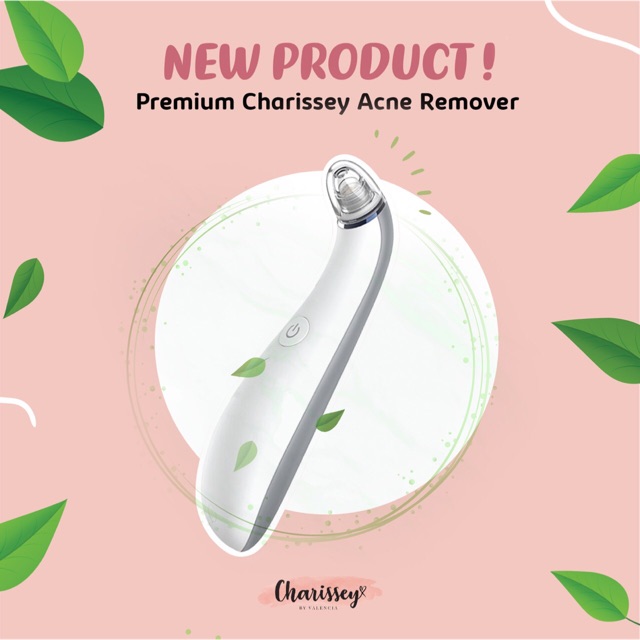 Premium Acne Remover Charissey / penghilang komedo jerawat / penyedot komedo sel kulit mati