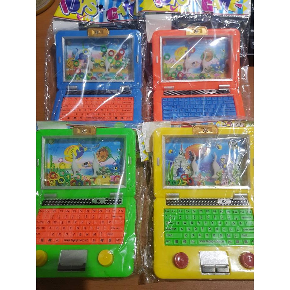 Water game jadul bentuk laptop