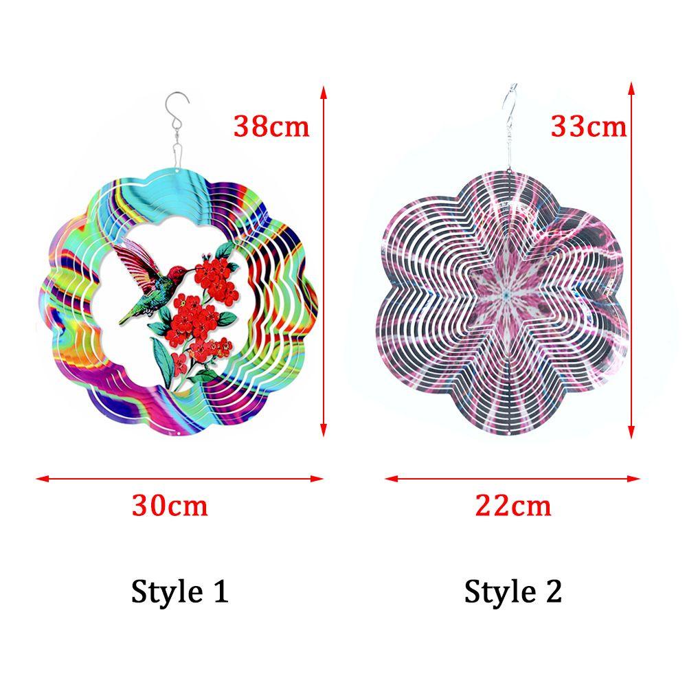 Suyo Wind Spinner 3D Untuk Dekorasi Taman