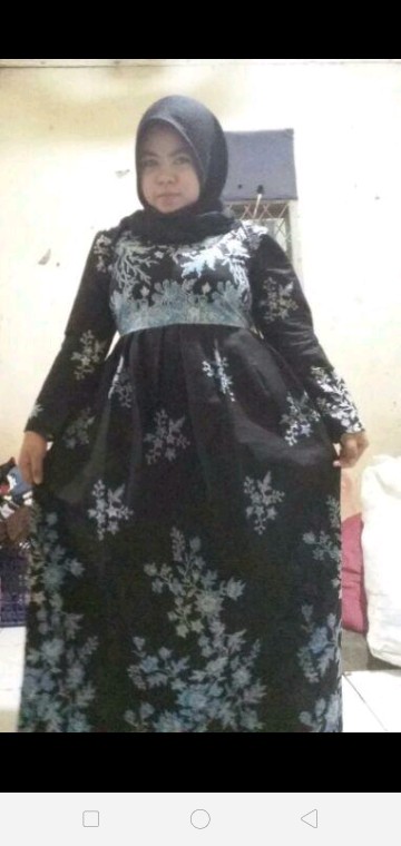 [batikcople.id]batik Couple Keluarga Sania Ruffle Ori Ndoro Jowi Dnt Motif Termurah Di Shopee